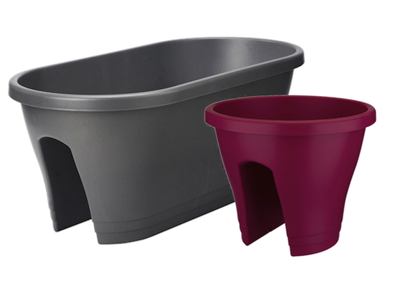 pot de fleurs balcon polyester